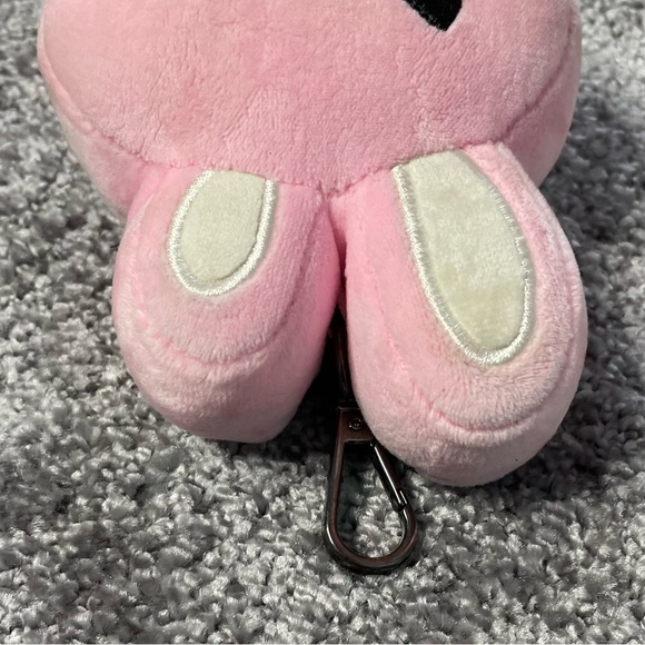 Official BT21 BTS Line Friends Plush Key Chain Ring Jungkook Cooky 4.5" x 4" - Picture 5 of 8
